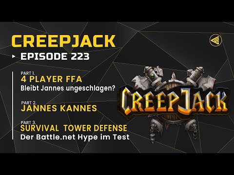 Free For All + Tower Defense |  Creepjack 223 - Warcraft 3