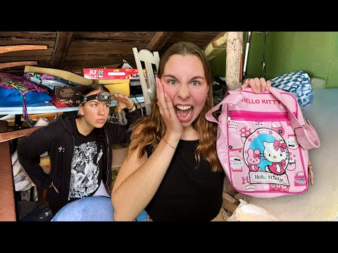 Etsin aarteita ullakolla :)