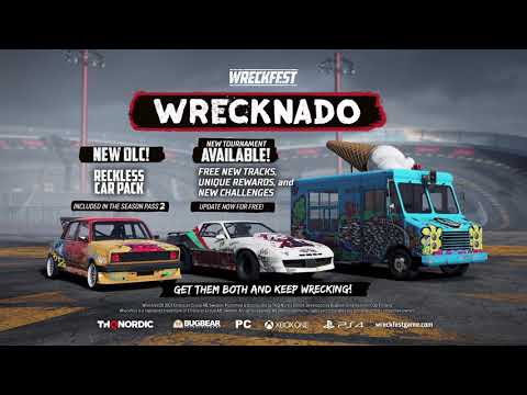  WreckFest Wrecknado Tournament Update Trailer