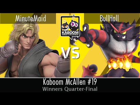 MinuteMaid (Ken) vs BullHall (Incineroar) - WQF - Kaboom McAllen #19