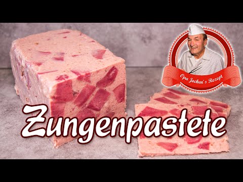 Zungenpastete selber machen - Wurst selber machen - Opa Jochen´s Rezept