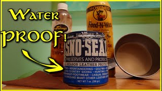 Waterproofing Leather Comparison (Bee's Wax, Sno Seal, Neat's-foot and more!)