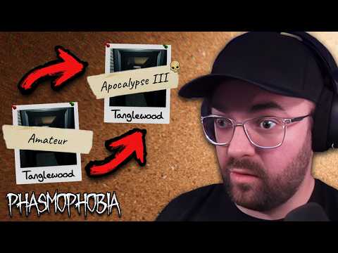 Playing EVERY DIFFICULTY At Tanglewood | Phasmophobia