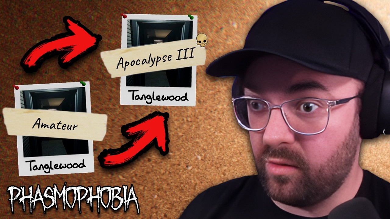 Playing EVERY DIFFICULTY At Tanglewood | Phasmophobia