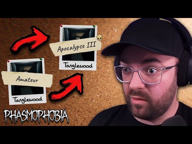 Playing EVERY DIFFICULTY At Tanglewood | Phasmophobia