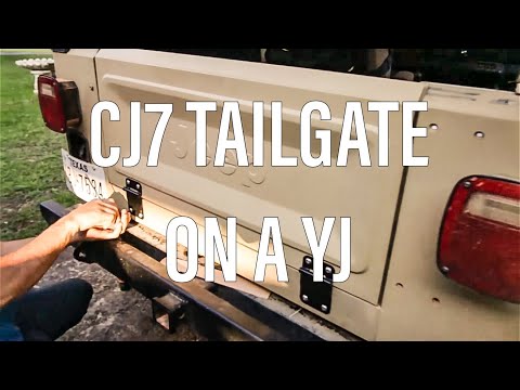 How to install Swag Offroad CJ7 tailgate conversion kit