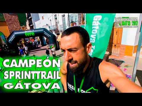 Campeón Sprinttrail de Gatova. Trail y Maraton de Gatova 🌲.