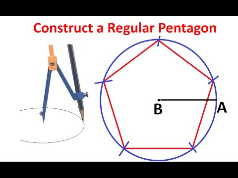 Constructing a Regular Pentagon within given Circle By...
