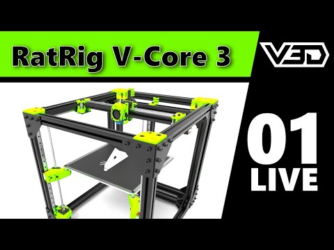 Building a Rat Rig V-Core 3 Part 1 - Unboxing and Getting Started
