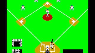 NES Game: Baseball (1983 Nintendo)