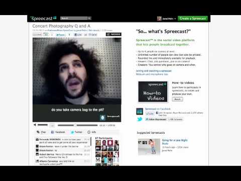 Thumbnail for Behind the Scenes Concert Photography Spreecast - Matisyahu by Matisyahu