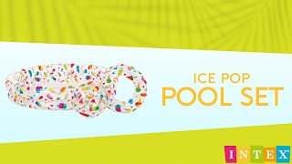 Piscina gonfiabile Intex con palla e ruota, 122 x 25 cm