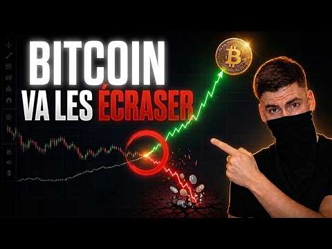 Bitcoin va écraser la tech américaine, voici le chart