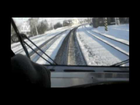 ČD 680 - Pendolino ze stanoviště strojvedoucího