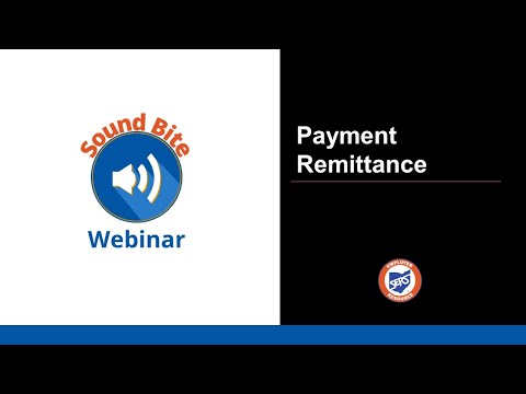 Sound Bite: Payment Remittance