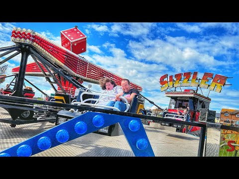 Baiter Park - Poole Fun Fair Vlog - 1st May 2023 - William Cole & Sons, Beautiful Rides 🏖️☀️