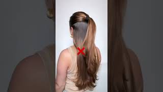 Stop doing your half up hairstyle like this... Do this instead #hairstyles #hair