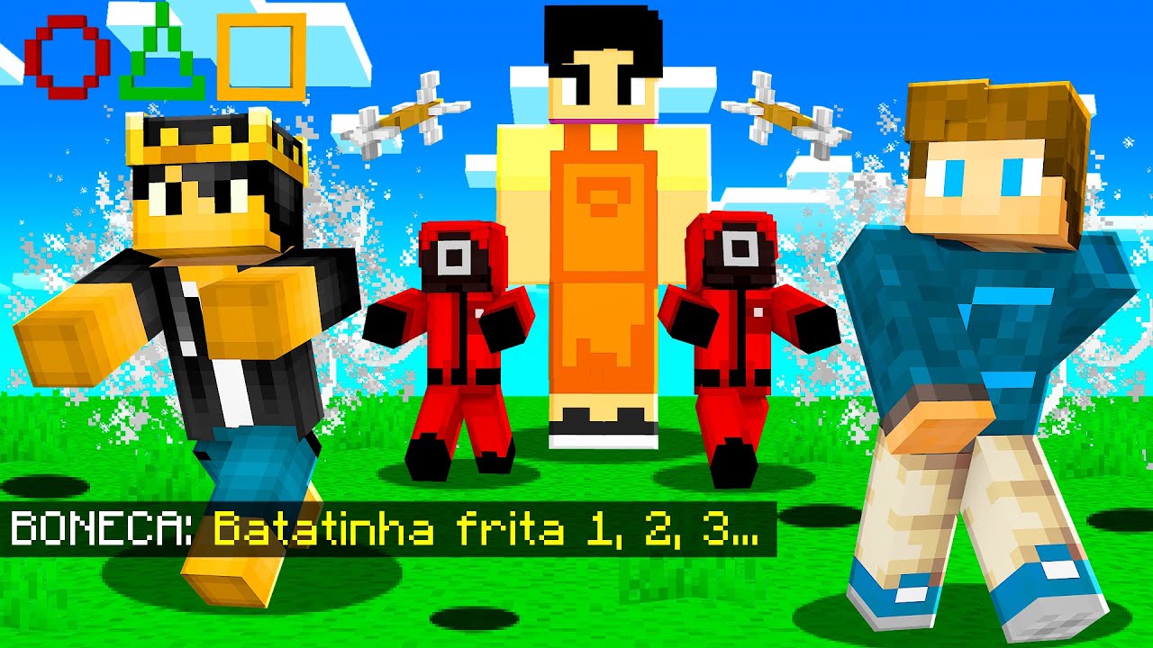 Boneca roud 6 batatinha frita 123 Minecraft Mob Skin