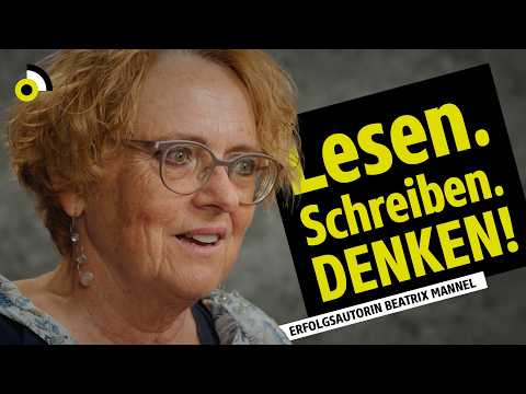 Eine Gesellschaft ohne Bücher – was dann? Autorin Beatrix Mannel im Interview.