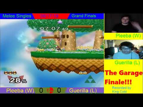 The Garage Finale - Melee Singles - Grand Finals - Pleeba (W) vs Guerrilla (L)