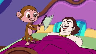 The King and the Foolish Monkey  Moral Stories for