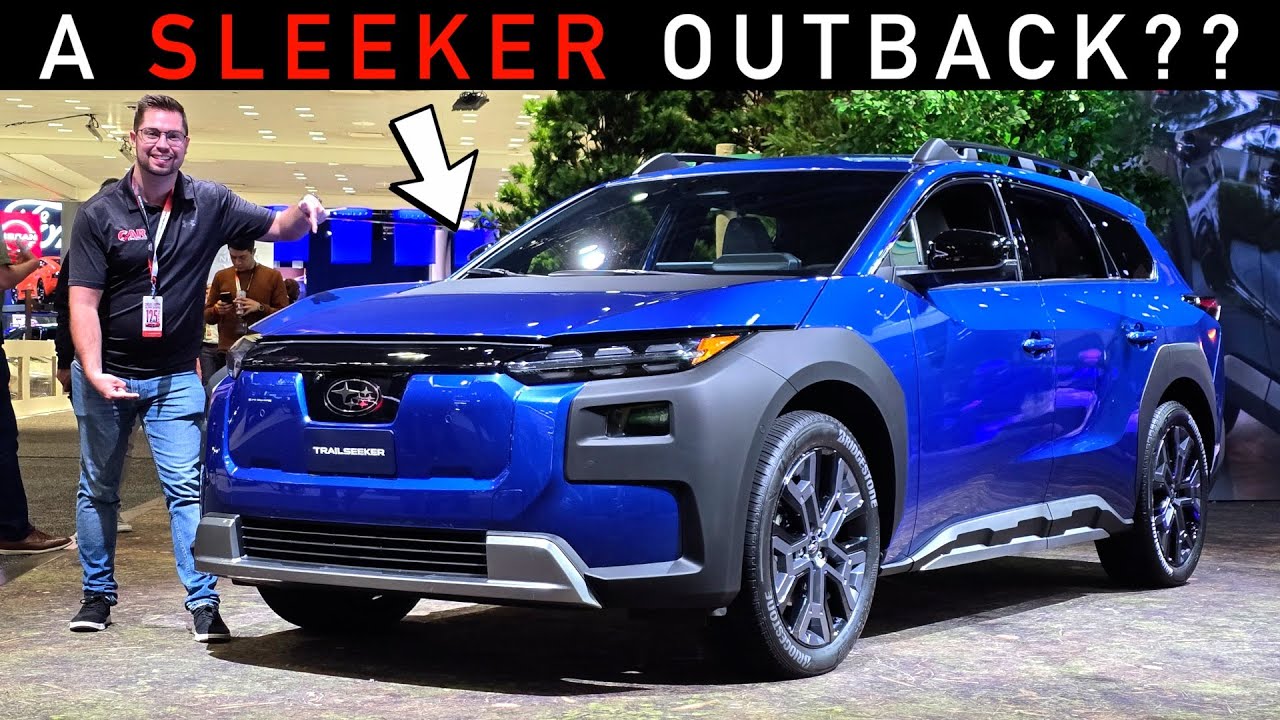 2026 Subaru Trailseeker -- Is THIS an Electric Outback?? (375 hp w/ Symmetrical AWD)