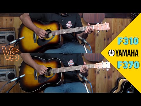 Yamaha F310 vs Yamaha F370 | Sound Comparison - NO TALKING!!