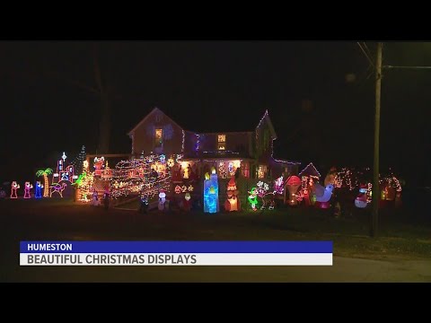 Town of Humeston home to one of the best Christmas displays in Iowa