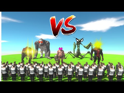 100x SLOWMO vs ALL UNIT !! -Animal Revolt Battle Simulator