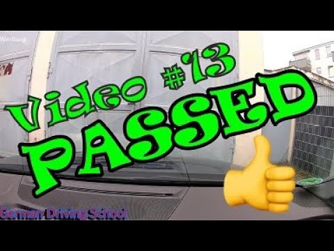 Real Driving Exam Test #13 - German Driving School - 02/2023 Fahrschule English