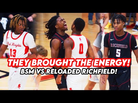 THIS GAME BROUGHT THE ENERGY! Reloaded Richfield Takes On BSM In A Section Matchup!