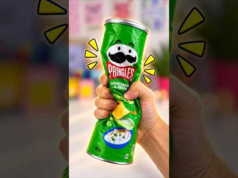 DIY Pringles Squishy #trending #squishy #art #tiktok #diy #shorts #craft #papercraft
