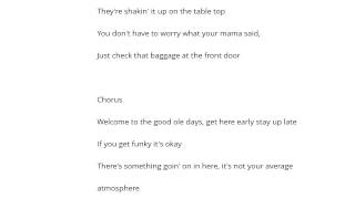 Shannon Brown   Good Ole Days Şarkı Sözü