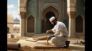 استعراض استأنف مشروع الإصلاح لمسجد الإمام مالك وتجديد السجاد