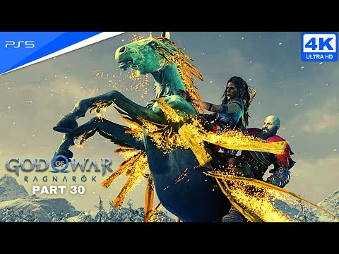 GOD OF WAR RAGNAROK GAMEPLAY WALKTHROUGH - PART 30 (Underwater) | Next Gen Graphics (4K60FPS) (PS5)