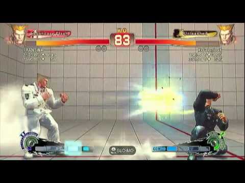 SSF4 AE FRANSWA(Guile) vs XxFalopioxX Online Ranked Match (720p) HD