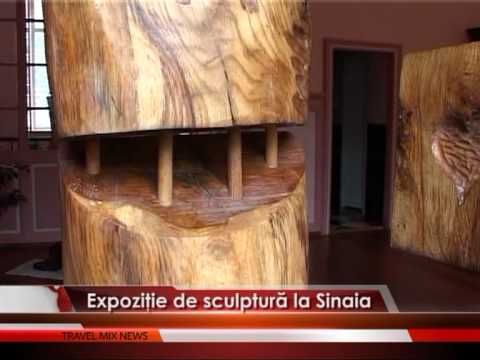 Expoziţie de sculptură la Sinaia – VIDEO