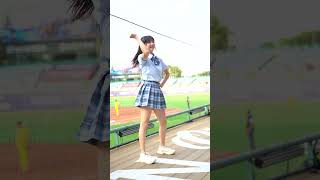 Joyce慈妹｜Fubon Angels｜悍將中學主題日｜制服｜周佳樂應援曲