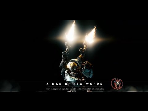 Warframe - Quest "A man of  few words" (All conversations and text messages)