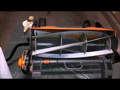 Fiskars Reel Mower Blade Maintenance Kit Sharpen Blades on Fiskars StaySharp Max Reel Mowers