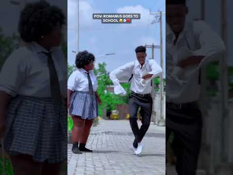 ROMANUS goes to school 😎😂 #goviral #trending #youtubeshorts