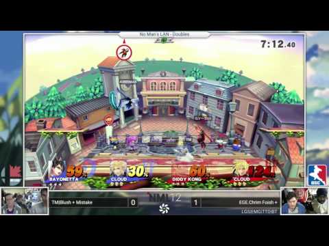 No Man's LAN 2017 - TM.Blush + Mistake vs EGE.Chrim Foish + LGS.EMG.Blacktwins13 - Doubles WSF