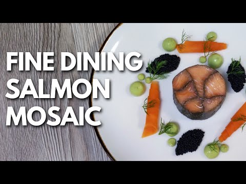 How to make FISH MOSAIC at home | Michelin Star Technique