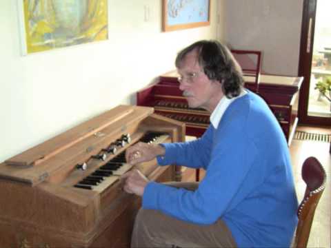 Harmonium, tuned in mean-tone - William Byrd - The Carmans Wistle - Gerard van Reenen