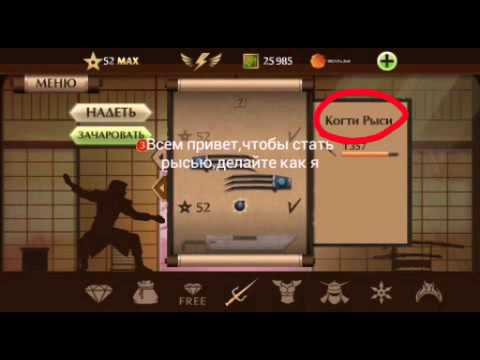 Shadow fight 2.Как стать Рысью без модов и читов