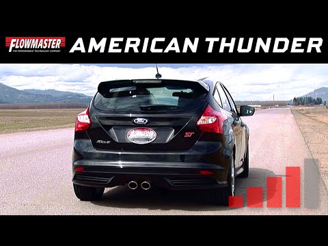 2013-18 Ford Focus ST 2.0L- American Thunder Cat-back Exhaust System 817637
