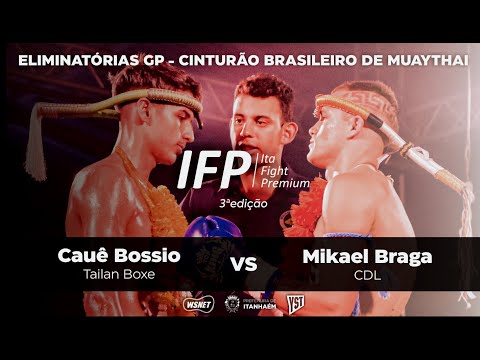 Cauê Bossio VS Mikael Braga - Ita Fight Premium 3