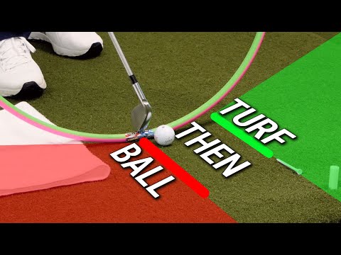 How to Hit Golf Ball First Then the Ground | PERFECT Contact Every Time!