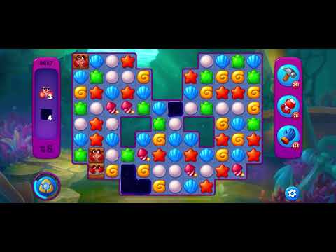 Fishdom Super Hard level 9687 no boosters フィッシュダム スーパーハード