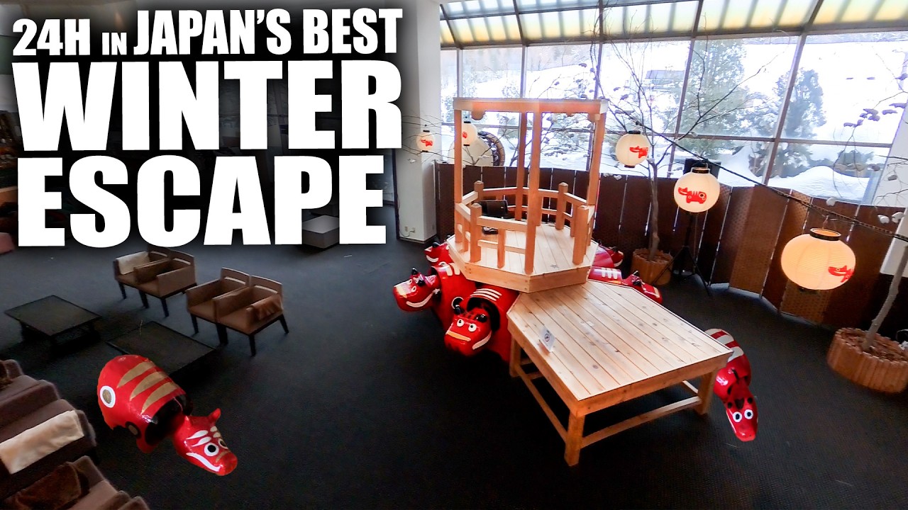 24h Inside Japan's BEST Winter Escape